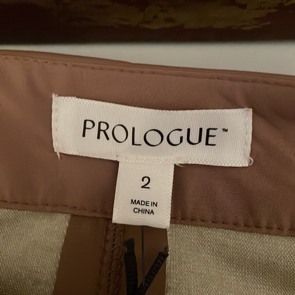 Prologue A-Line Faux Leather Midi Skirt - NWT - Picture 5 of 13